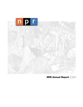 NPR Annual Report | 2001 Annual Report2001
