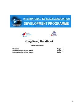 Hong Kong Handbook
