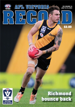 VFL Record 2014 Rnd 14.Indd