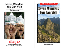 7 Wonders of the World