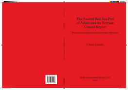 The Ancient Red Sea Port of Adulis and the Eritrean Coastal Region