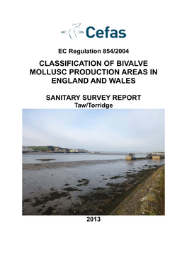 SANITARY SURVEY REPORT Taw/Torridge 2013