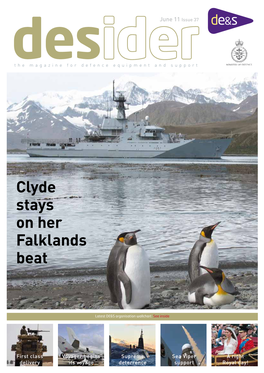Clyde Stays on Her Falklands Beat