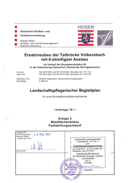 HESSEN Ersatzneubau Der Talbrücke Volkersbach