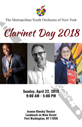 Clarinet Day 2018