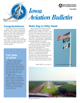 IOWA AVIATION BULLETIN Aviation Association Update