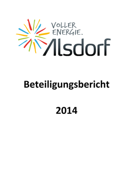 Beteiligungsbericht 2014