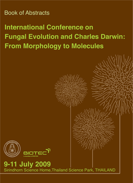 Book of Abstrcts International Conference on Fungal Evolution