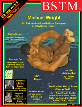 Michael Wright 1St African-American National Champion in USA Diving History