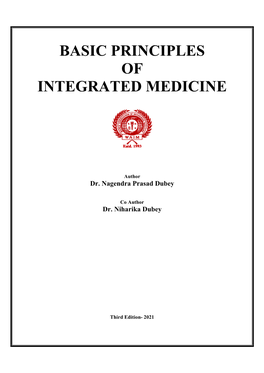 Basic Principles of Integrated Medicine