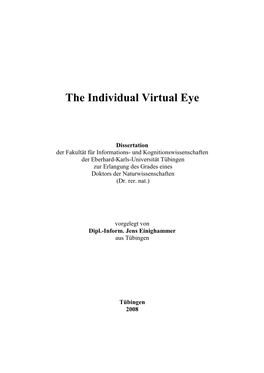 The Individual Virtual Eye