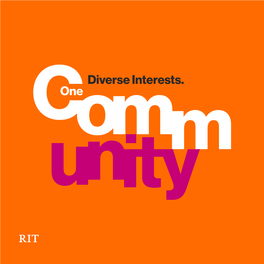 RIT Community Viewbook