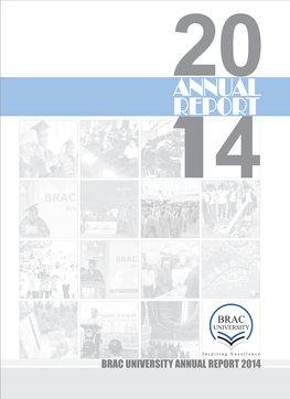 BRAC University Annual Report, 2014