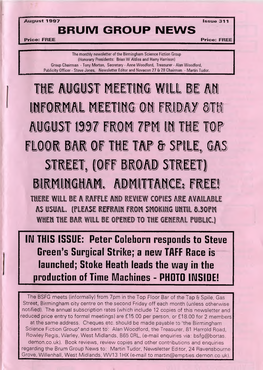 BSFG News 311 August 1997