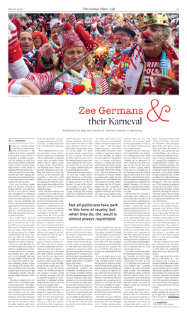 Their Karneval Exploring the Joys and Follies of Carnival Season in Germany