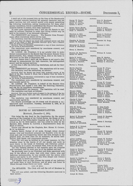 CONGRESSIONAL RECORD-HOUSE. Decel\IBER ·S