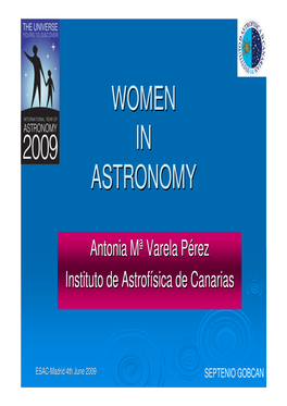 Women in Astronomy
