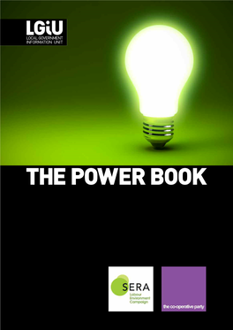 THE POWER BOOK Contents Foreword 1 Rt Hon Caroline Flint MP 1