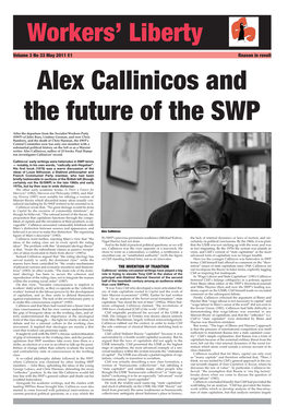 The Politics of Alex Callinicos