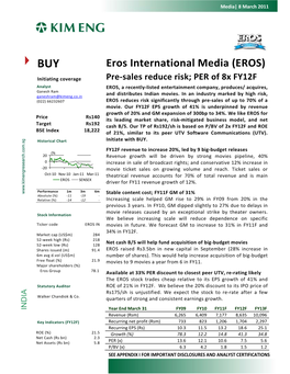 Eros International Media (EROS)