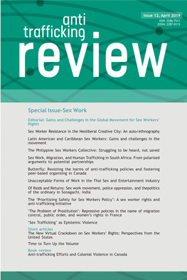 Anti-Trafficking Review Issue 12