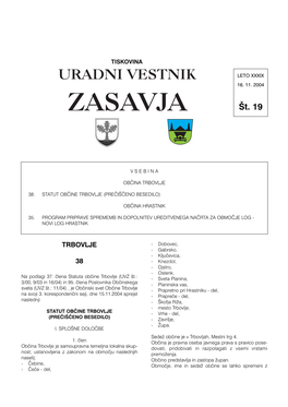 Uradni Vestnik Zasavja [T