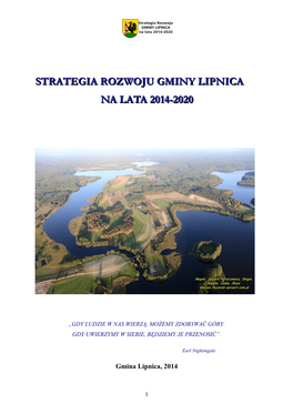 Strategia Rozwoju Gminy Lipnica 2014-2020