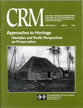 Approaches to Heritage Hawaiian and Pacific Perspectives ( on Preservation