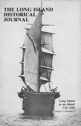 The Long Island Historical ~ Journal