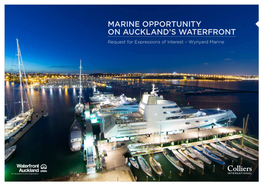 Marine Opportunity on Auckland's Waterfront