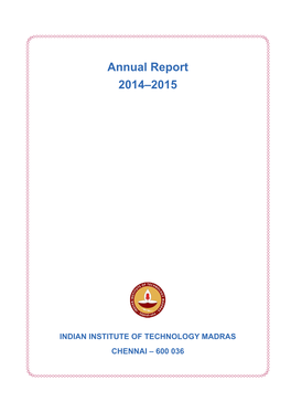 Annual Report 2014–2015