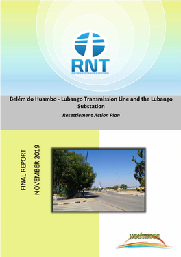 Belém Do Huambo - Lubango Transmission Line and the Lubango Substation Resettlement Action Plan