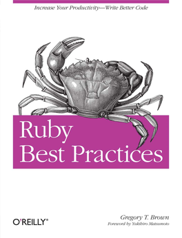 Ruby Best Practices: from Functional Programming to Linear Algebra