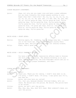 SCANDAL Episode 107 “Grant: for the People” Transcript Pg