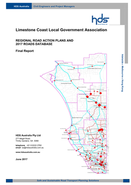 Limestone Coast Regional Road Action Plans and 2017 Roads