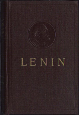 Collected Works of V. I. Lenin