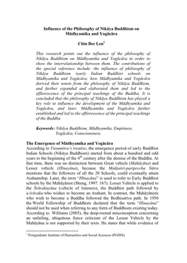 05), the Deep-Rooted Misconception Concerning an Unfailing, Ubiquitous Fierce Criticism of the Lesser Vehicle by the Mahāyāna Is Not Supported by Their Texts