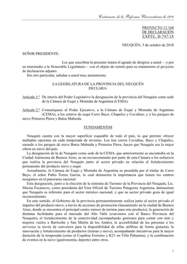 12.168 De Declaración Expte