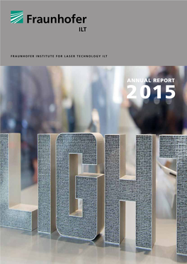 Annual Report 2015 Daten Und Fakten