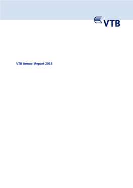VTB Annual Report 2013