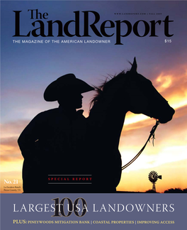 The Land Report 2009