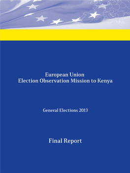 EU EOM Kenya Final Report