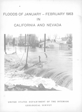 Floods of January - February 1963 in California and Nevada