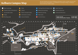 Kelburn Campus Gatesmap Informationvictoria University’S Centres Kelburn Campus