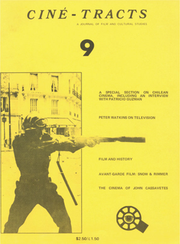 Cine-Tracts 9; Vol.3, No. 1, Winter, 1980