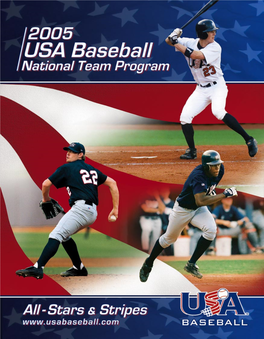2005 USA Baseball National Team Program