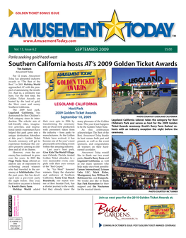 Southern California Hosts AT's 2009 Golden Ticket Awards