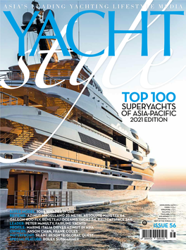 Top 100 Superyachts of Asia-Pacific 2021 Edition