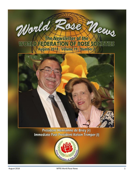 August 2018 WFRS World Rose News 1