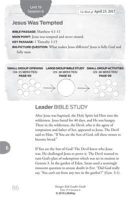 Leader BIBLE STUDY Jesus Was Tempted